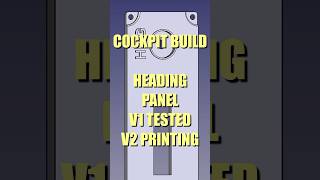 DIY cockpit V2 heading control panel flightsimulator [upl. by Jona]