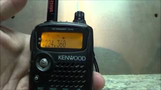 Bobby Trates How To Program A Kenwood THF6A [upl. by Vassaux940]