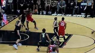 BatesDiop Hits Tate for the Bucket Before Half vs Purdue [upl. by Sajovich]