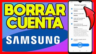 ✅COMO BORRAR CUENTA DE SAMSUNG ACCOUNT SIN CONTRASEÑA [upl. by Alcine]