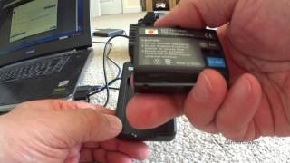 TopMax USB Charger for Nikon ENEL15 Rechargeable DSLR Battery  Quick Review [upl. by Ader]