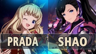 GBVSR🔥Prada Cagliostro Vs Shao Beatrix🔥 High Level Gameplay [upl. by Drahsir751]