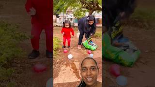 Tooktook mummy water balloons 🎈 pooping water balloons who pooping fast shorts [upl. by Hassi]