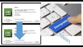 Cara Downgrade MT4 dan Tickstory [upl. by Trinl815]