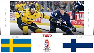 Sweden vs Finland HIGHLIGHTS  2024 Mens World Hockey Championships [upl. by Nwahsan401]