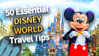 50 Essential Disney World Travel Tips [upl. by Bron]