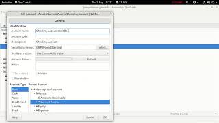 Gnucash  setting up a basic business account [upl. by Saleem]