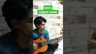 Intro Legend sejuta umat Fingerstyle cover shorts [upl. by Hannazus]