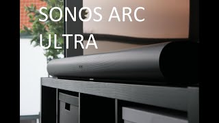 SONOS ARC ULTRA  SIZE COMPARISON  MOVIE TEST [upl. by Rramaj]