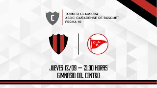 Básquet FECHA 10  CL 24  ACB CARCARAÑÁ VS PROVINCIAL SALTO GRANDE [upl. by Marras696]