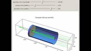 Constructing a Cassegrain Telescope [upl. by Lorilee]