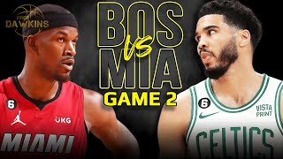 Boston Celtics vs Miami Heat Game 2 Full Highlights  2023 ECF  FreeDawkins [upl. by Tavy]