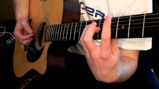 How To Play SampM by Rihanna on Guitar [upl. by Kerwinn]