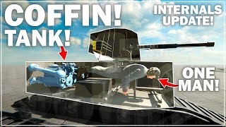 ONE MAN Coffin TANK Design In The NEW SPROCKET UPDATE [upl. by Schwenk]