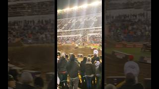 Best Supercross Race Ever youtubeshorts motocrossmadness motocross [upl. by Englebert]