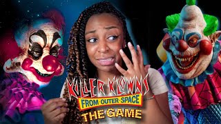 A NIGHTMARE  Killer Klowns From Outer Space w Friends Gameplay [upl. by Berstine280]