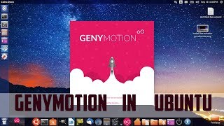 How to Install GenyMotion in UbuntuLinuxMintKali LinuxLubuntu [upl. by Avehstab]