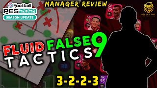 TOP RATED 3 CF MANAGER REVIEW  3223 FORMATION IN PES 2021 MOBILE [upl. by Chien]