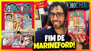 ONE PIECE 3 EM 1 VOL 20 O FIM DE MARINEFORD [upl. by Yelsgnik]