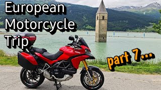 European Motorcycle Trip to Stelvio Part 7 [upl. by Afatsum]