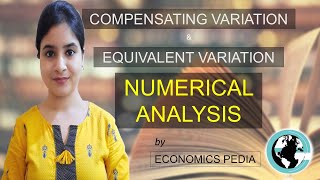 32 Numerical analysis of COMPENSATING VARIATION amp EQUIVALENT VARIATION  Eco  IES Eco Optional [upl. by Vincenty998]