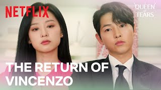 Vincenzo Song Joongki is Hong Haein Kim JiWons lawyer  Queen of Tears  Netflix ENG SUB [upl. by Bovill]