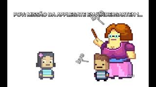 Pov missão da Applegate em Kindergarten 1 kindergarten meme applegate kid [upl. by Lahcear961]