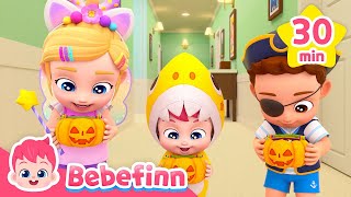 Happy Halloween Party with Bebefinn Family 🎃 Chumbala Cachumbala More Songs for Kids [upl. by Sauder266]