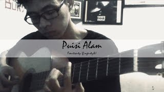 Puisi Alam  Fourtwnty fingerstyle [upl. by Itsud907]