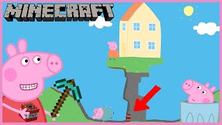 Peppa Pig Plays Minecraft in Real Life All parts Complete [upl. by Gut]