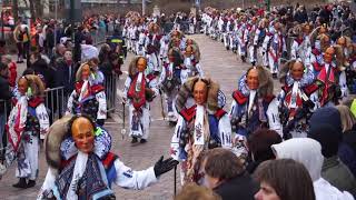 Fasnet Schwenningen 2019 Hansele Narresoma Stadtmusik Narrenmarsch Hansele Sprung [upl. by Ellekcir]