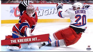 Chris Kreider Hit On Carey Price in 2014 NHL Playoffs From Dale Weise POV  Habs Tonight Ep 2 [upl. by Soisinoid947]