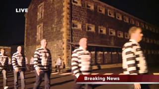 Down GAA Prisoners begin their sentences at Crumlin Road Jail [upl. by Aronaele]