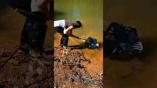 Pond dam fishing for Silver Perch Catch and release outback fishing [upl. by Ennyroc790]