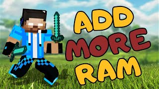 How to Allocate More Ram to Minecraft  Minecraft Tutorial 2024 [upl. by Hehre881]