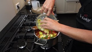 Leren koken Pittige paprikasoep [upl. by Akinehc]