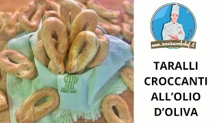 TARALLI CROCCANTI ALLOLIO DOLIVA [upl. by Ardnas]