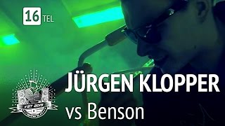 Jürgen Klopper vs Benson HR  VBT 2015 16telFinale [upl. by Hsirahc718]