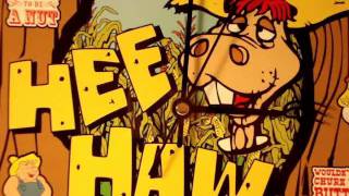 HEE HAW Talking Wall ClockMSWMMwmv [upl. by Lamond229]