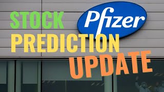 Pfizer Stock Price Prediction Update  PFE Stock Chart Analysis  PFE [upl. by Nodnart]