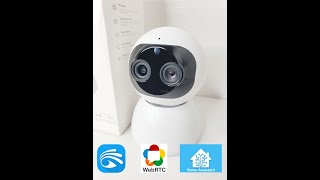 Yoosee camera Home Assistant Integration via WebRTC [upl. by Schifra]