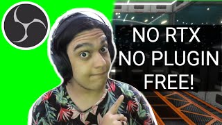 Free chroma key on OBS with no RTX no plugin [upl. by Vasyuta]