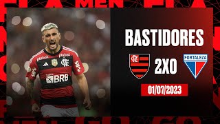 Bastidores  Flamengo 2x0 Fortaleza [upl. by Frasier]