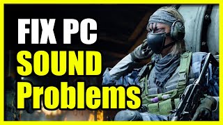 How to Fix the Sound amp Microphone Not Working in COD Black Ops 6 on Windows PC [upl. by Gnilrits]