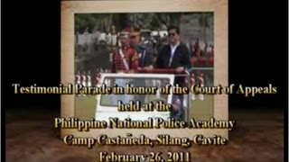 Philippine National Police Academy Testimonial Parade [upl. by Nimajaneb]