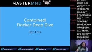 Docker Deep Dive 4 of 6  Networking Entrypoints and MultiStage Dockerfiles [upl. by Tnomal867]