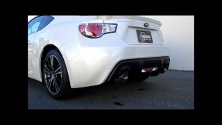 Milltek Sport NonResonated Catback System for 2013 Subaru BRZ and Scion FRS [upl. by Brentt]