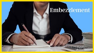 What is Embezzlement in Massachusetts [upl. by Sugden]