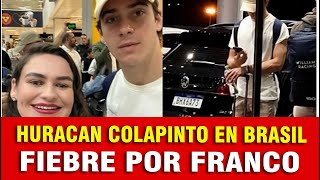 Franco Colapinto ya está en Brasil y causa furor toda la afición pendiente del piloto argentino [upl. by Dimitris]