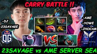 OG23savage Templar Assassin vs XGAme Weaver Carry Battle In SERVER SEA Dota 2 [upl. by Netsrik]